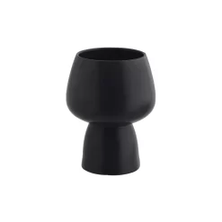 Asar - Vase En Terre Cuite, Black
