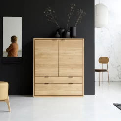 Senson - Bahut En Chêne Massif 110 Cm