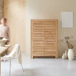 Minimalys - Bahut En Teck Massif 110 Cm