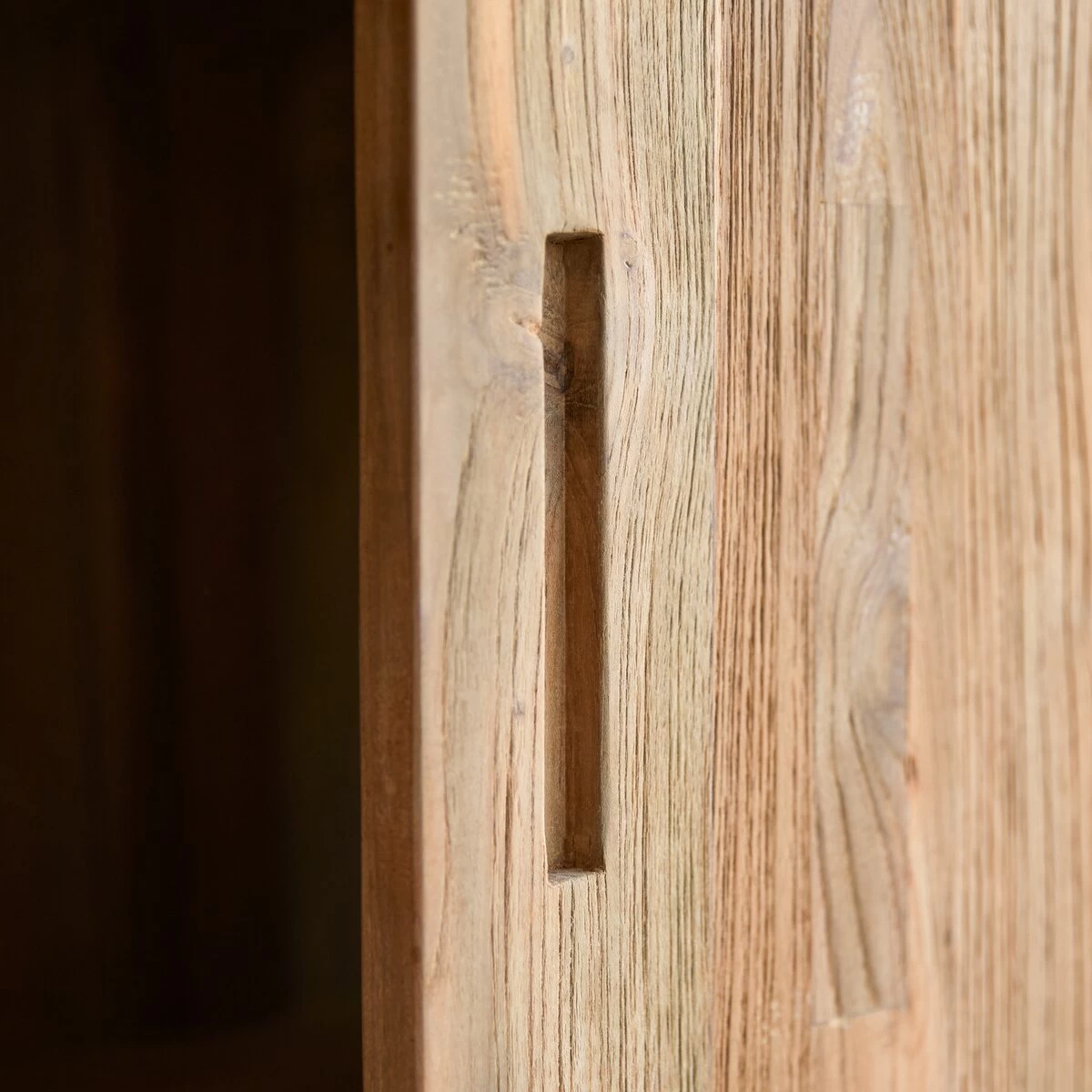 Elias - Bahut En Teck Massif Recyclé 130 Cm – Image 3