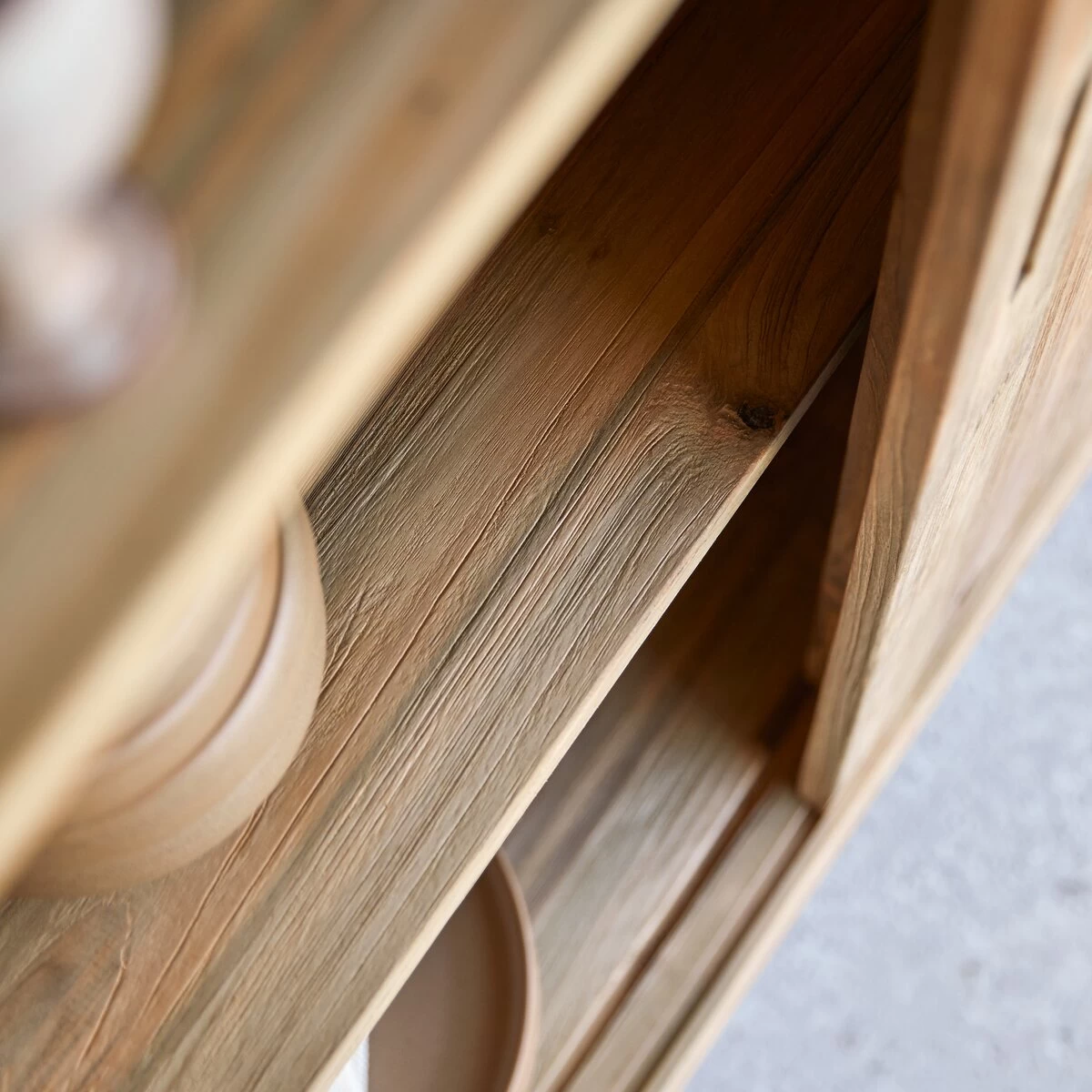 Elias - Bahut En Teck Massif Recyclé 130 Cm – Image 6