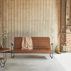 Key Wood - Banc De Jardin En Acacia Massif 3 Places