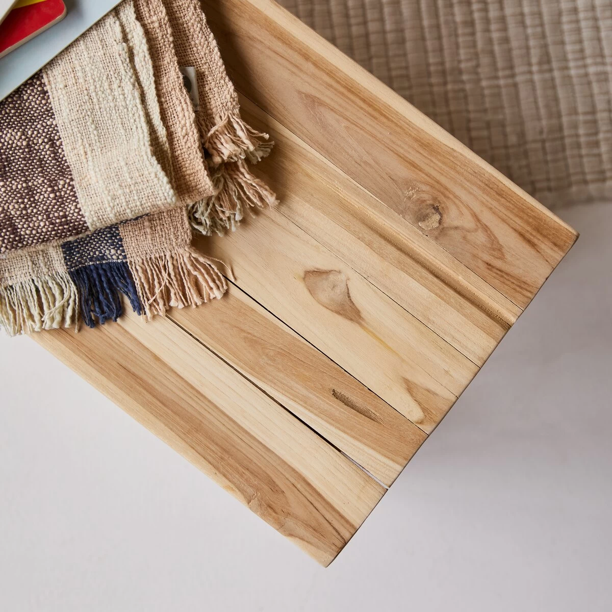 Kilim - Banc Déco Enfant En Teck Massif – Image 5