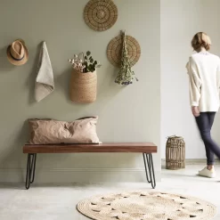 Helga - Banc En Palissandre Massif 135 Cm