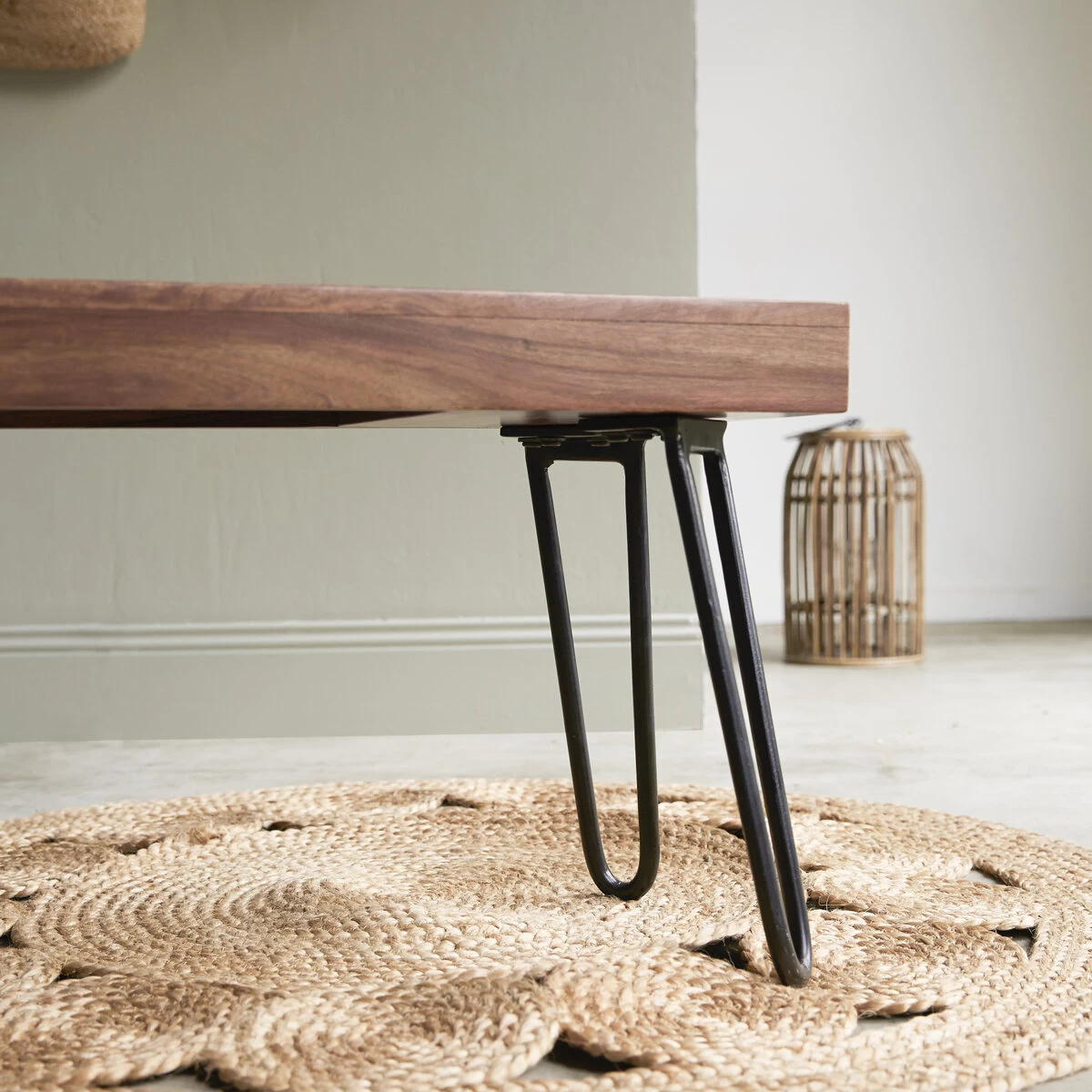 Helga - Banc En Palissandre Massif 135 Cm – Image 6