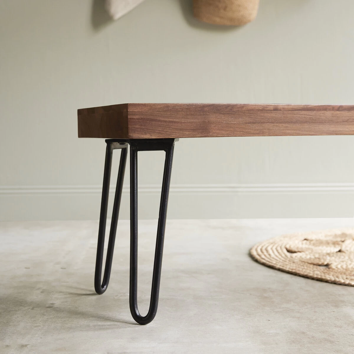 Helga - Banc En Palissandre Massif 135 Cm – Image 7