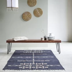 Helga - Banc En Palissandre Massif 180 Cm