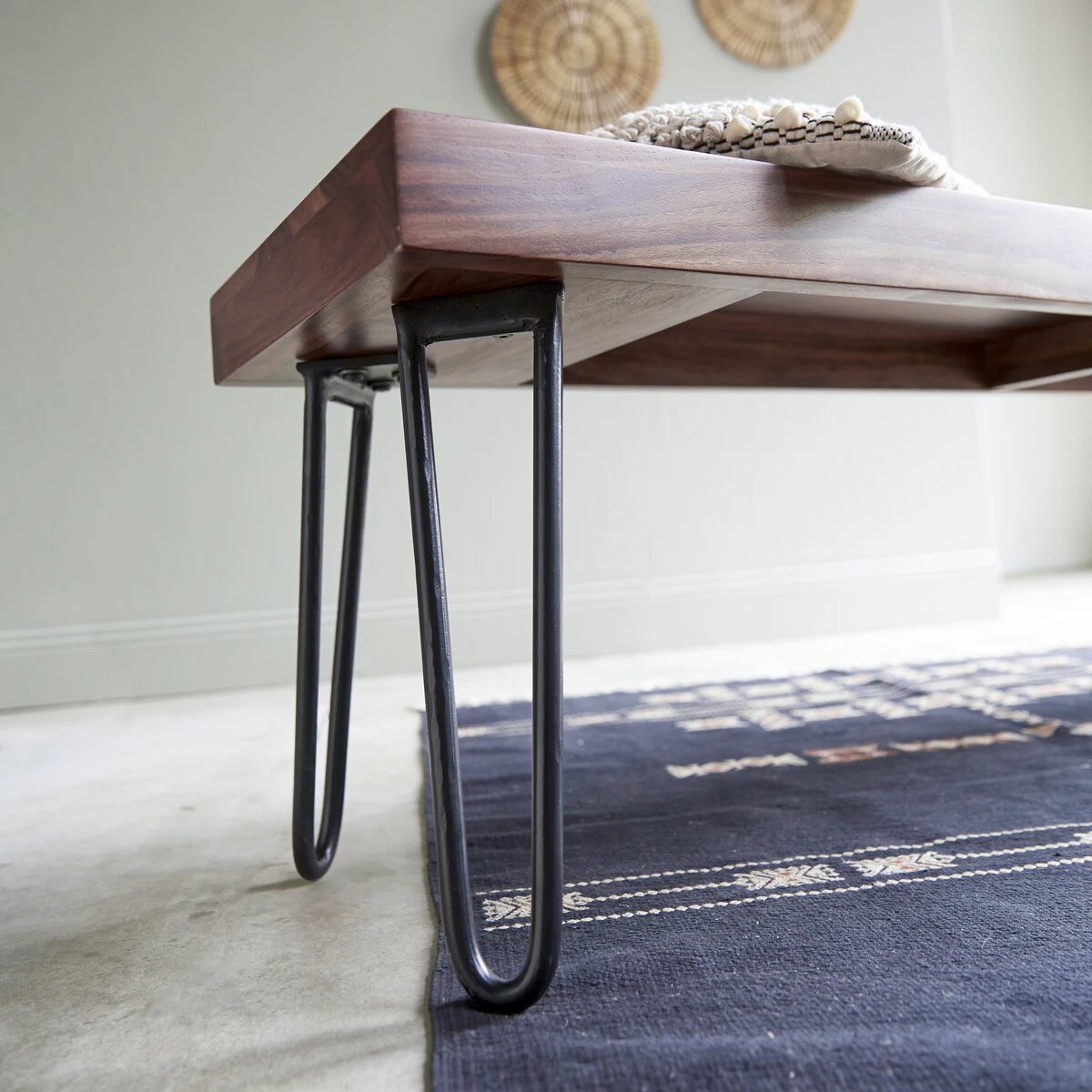 Helga - Banc En Palissandre Massif 180 Cm – Image 6