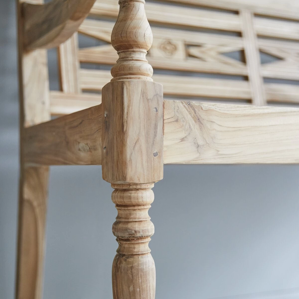 Marceau - Banc En Teck Massif Recyclé – Image 6