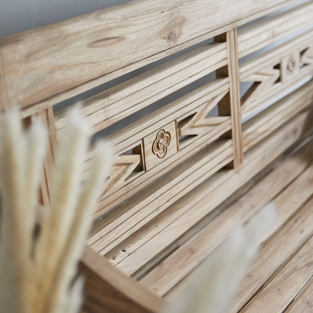 Marceau - Banc En Teck Massif Recyclé – Image 7