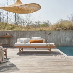 Fado - Banquette De Jardin En Teck Massif 2 Places