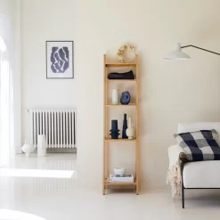 Bahya - Bibliothèque En Teck Massif