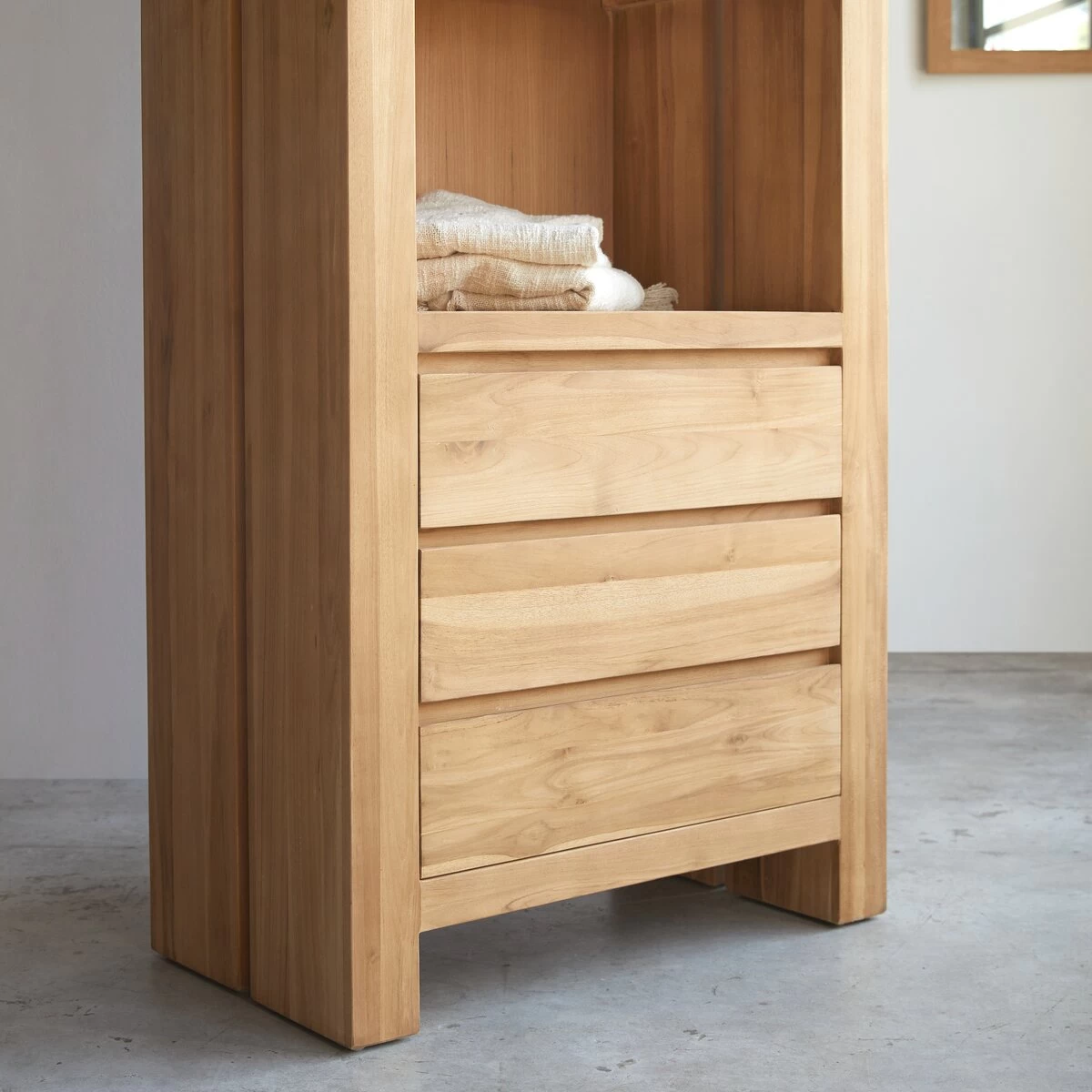 Eden - Bibliothèque En Teck Massif – Image 3