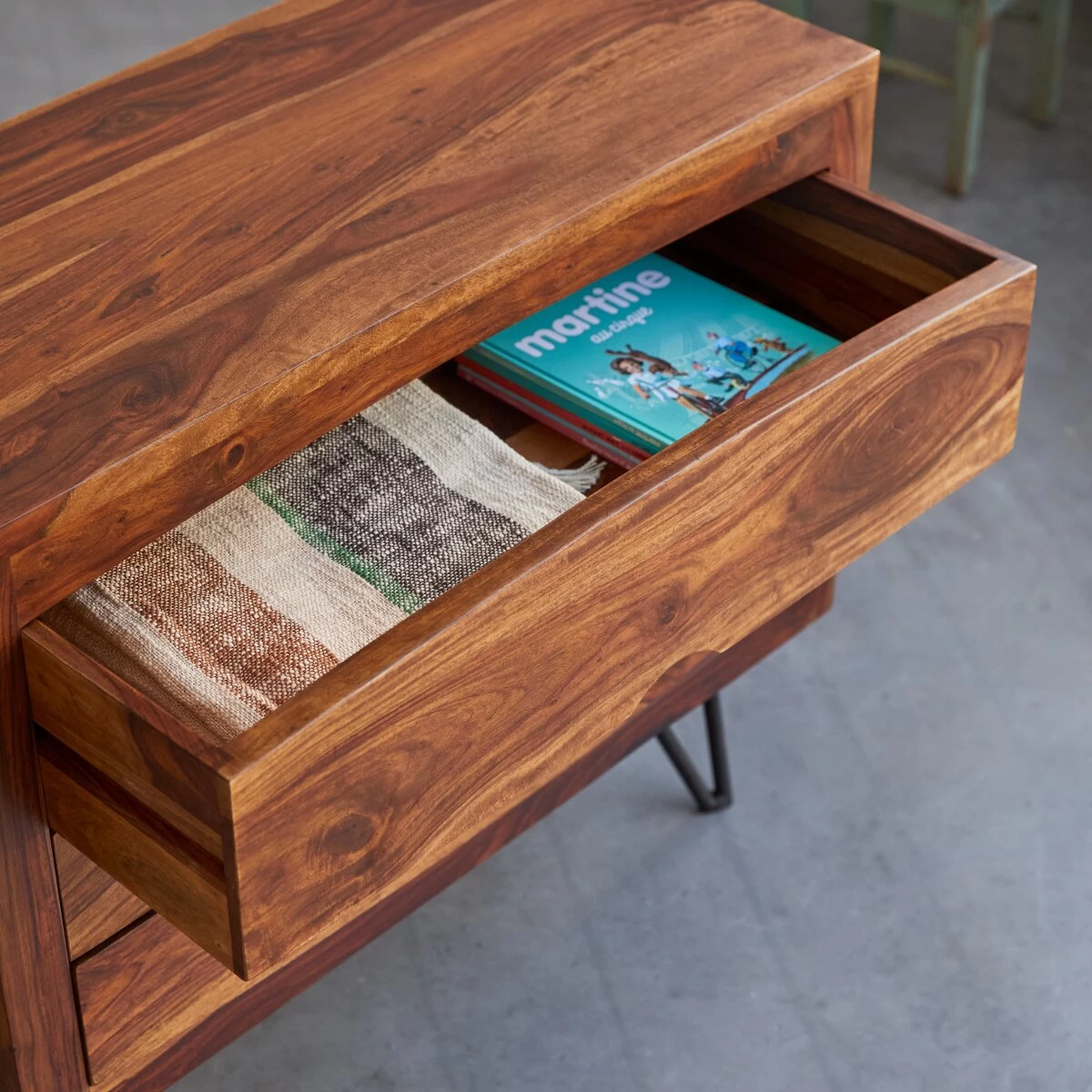 Bonnie - Commode Enfant En Palissandre Massif – Image 2