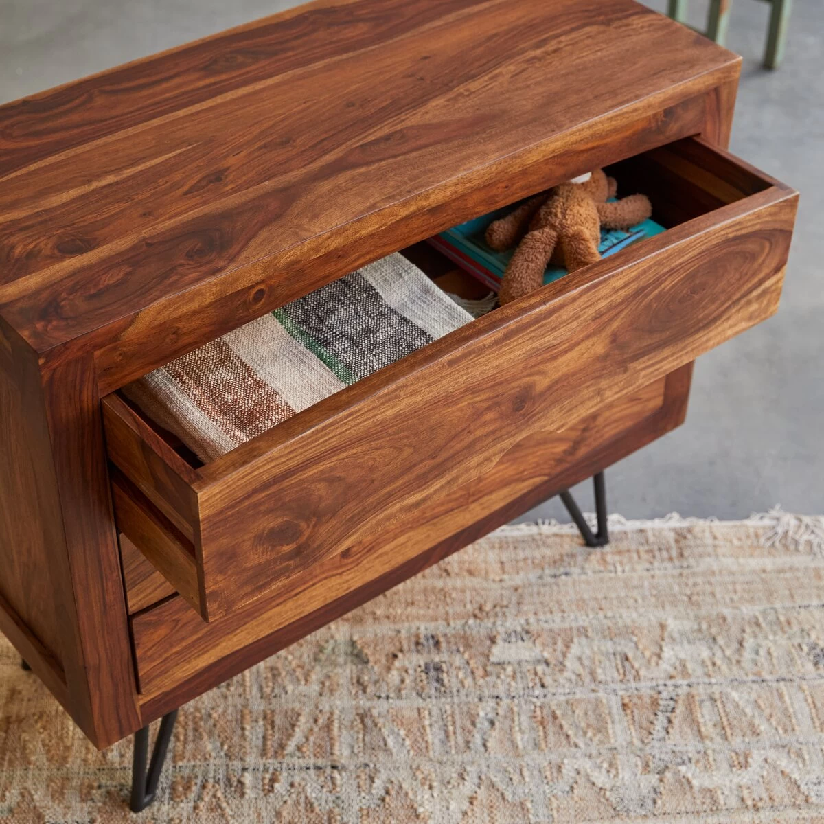 Bonnie - Commode Enfant En Palissandre Massif – Image 6