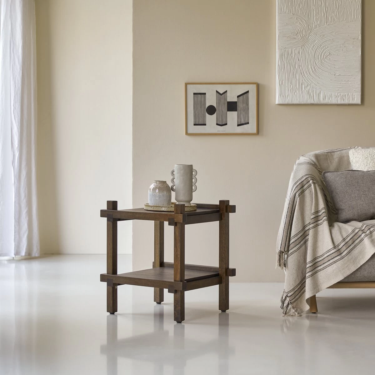 Arko - Bout De Canapé En Manguier Massif – Image 2