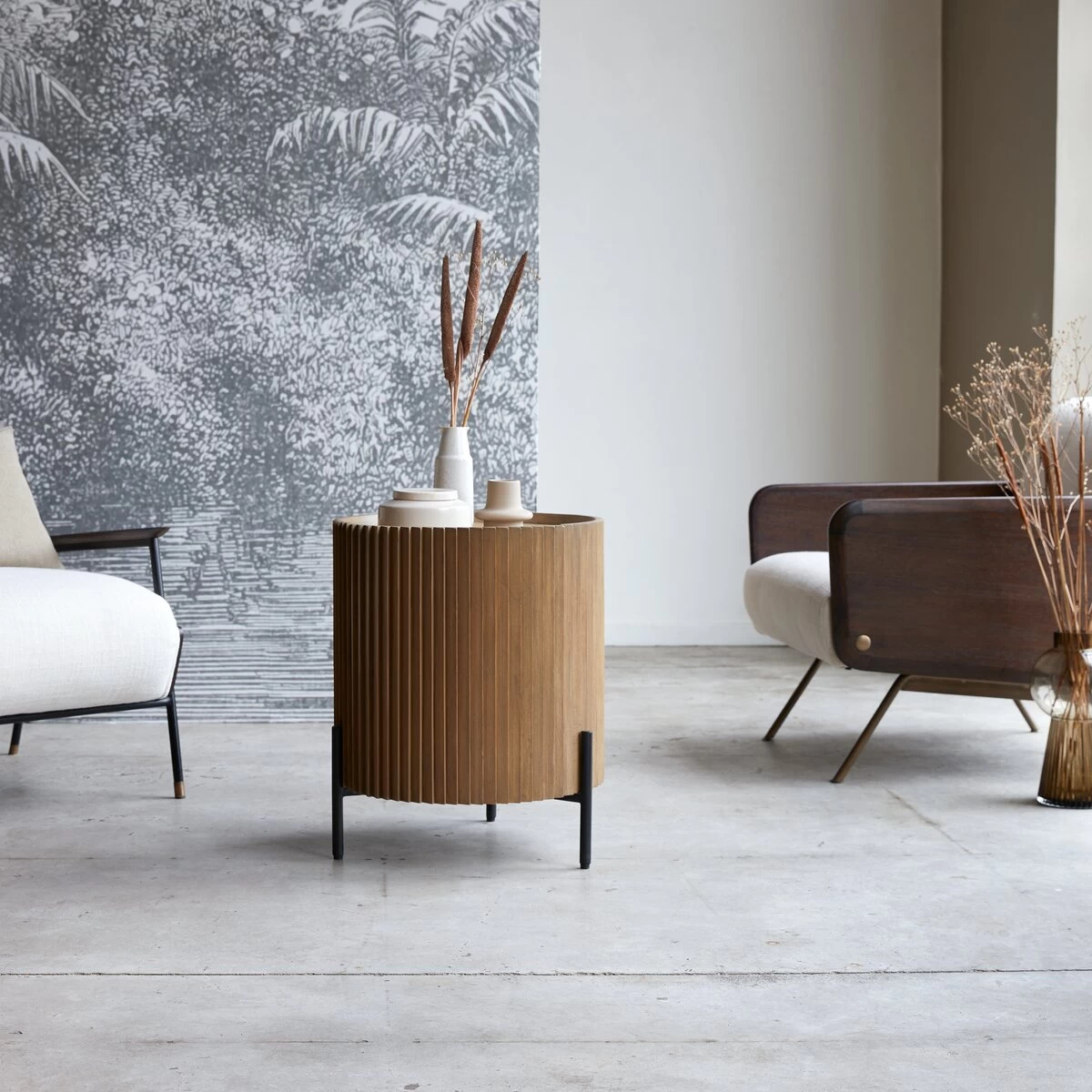 Lou - Bout De Canapé En Mindi