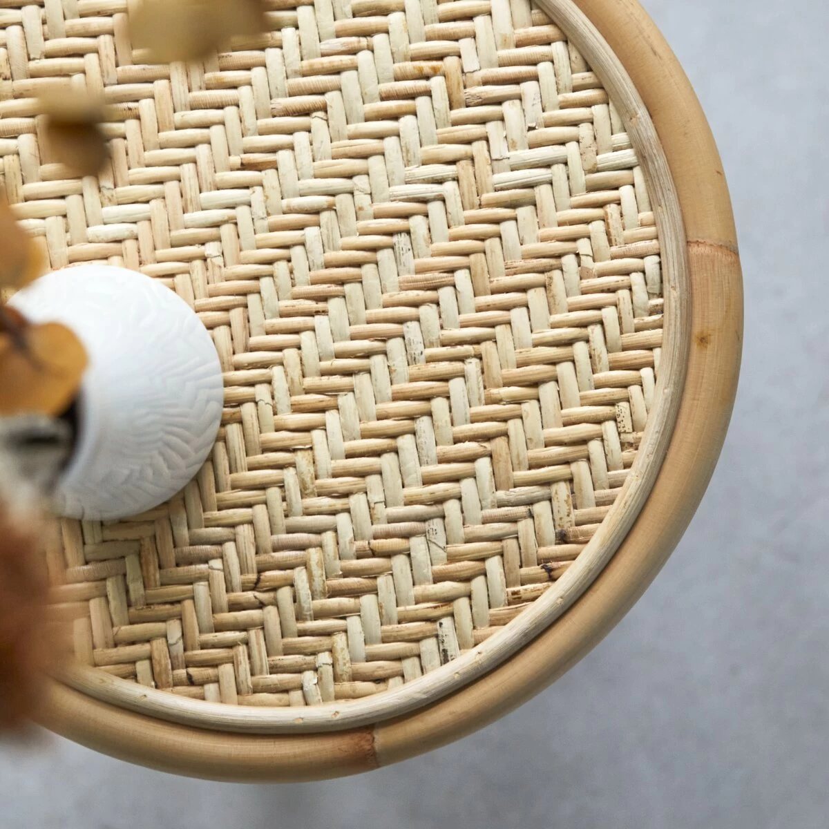 Lina - Bout De Canapé En Rotin – Image 3