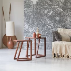 Gaspard - Bouts De Canapé En Palissandre Massif