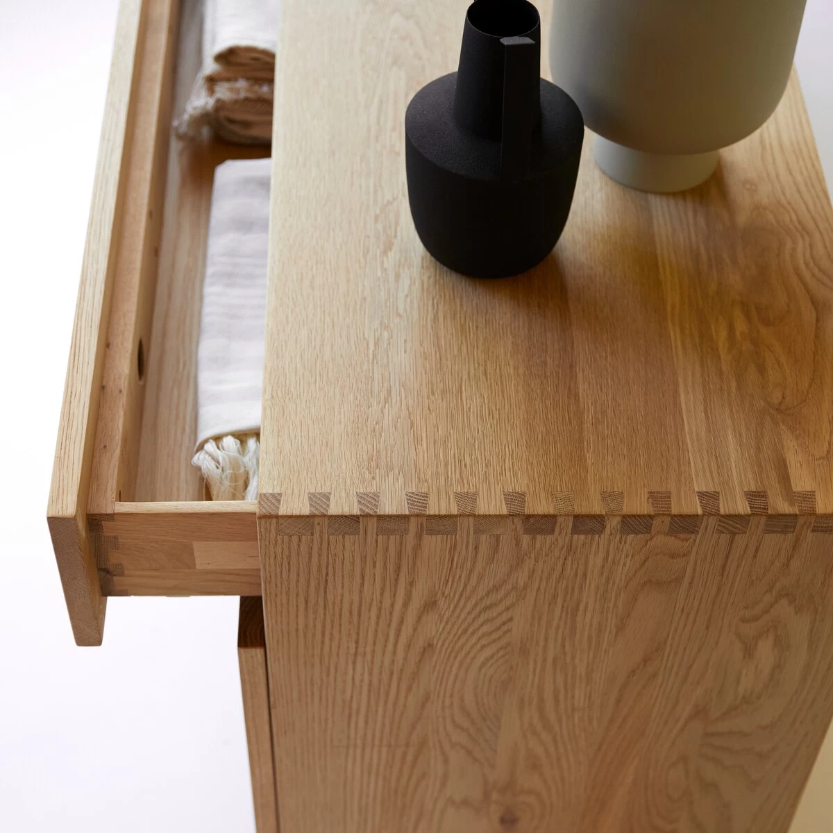 Jeanne - Buffet En Chêne Massif 185 Cm – Image 4