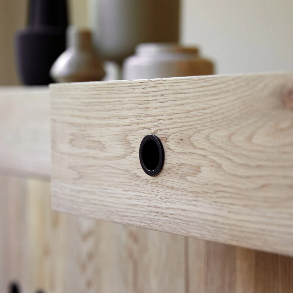 Jeanne - Buffet En Chêne Massif 185 Cm – Image 6