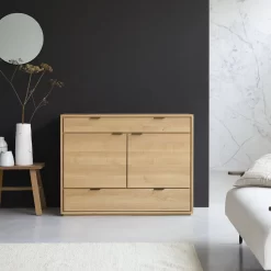 Senson - Buffet En Chêne Massif 120 Cm