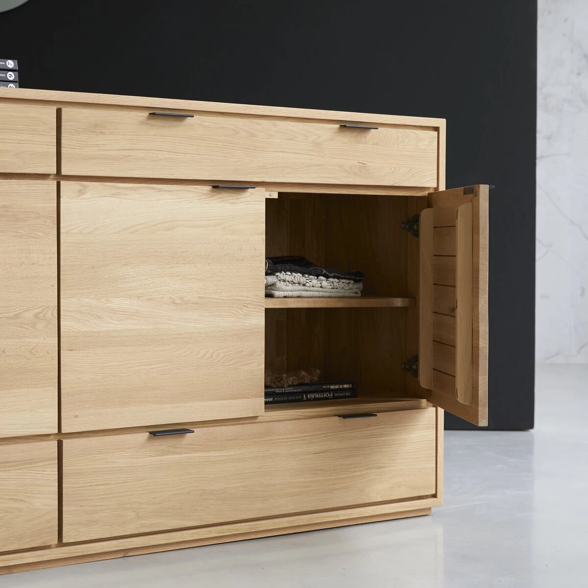 Senson - Buffet En Chêne Massif 200 Cm – Image 2