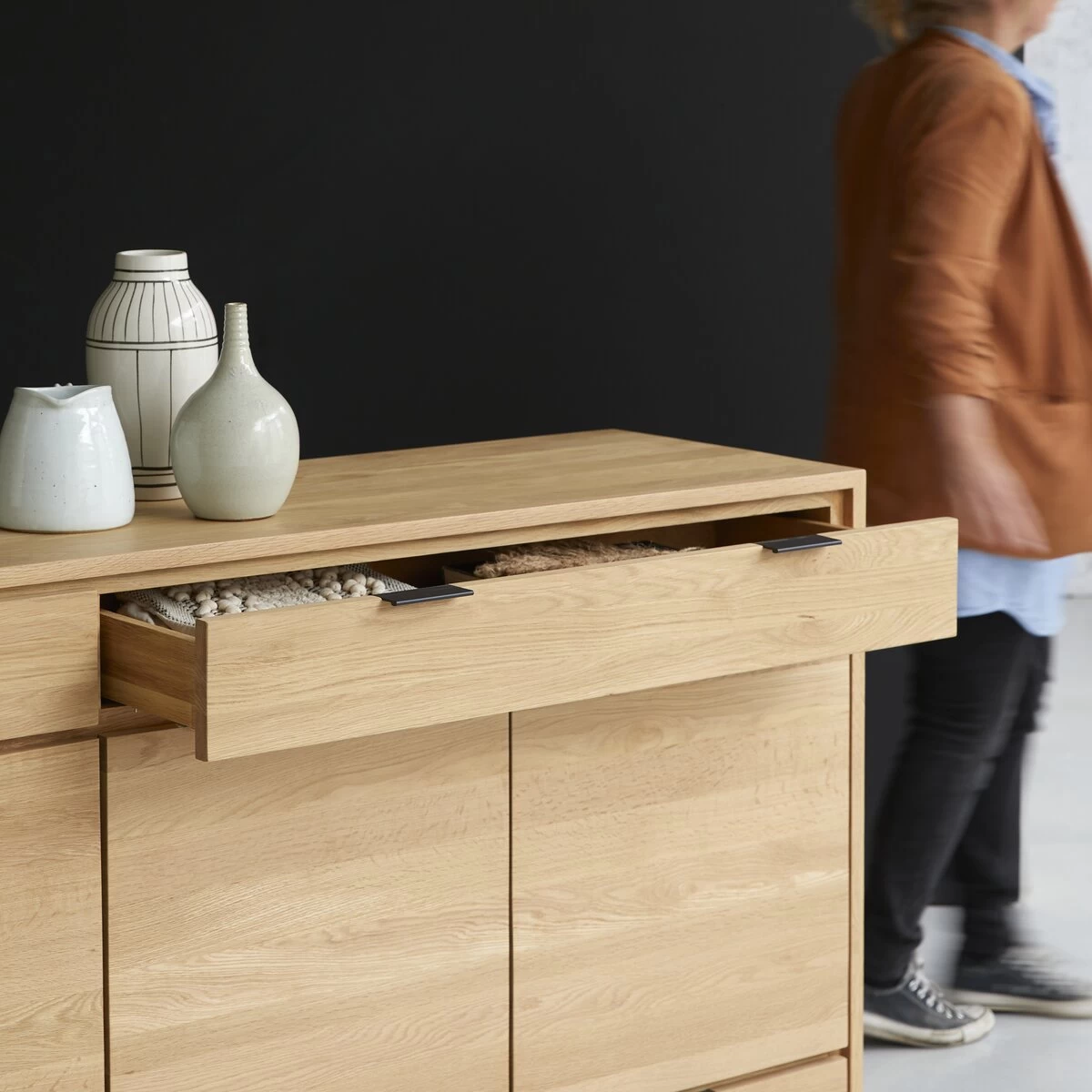 Senson - Buffet En Chêne Massif 200 Cm – Image 5