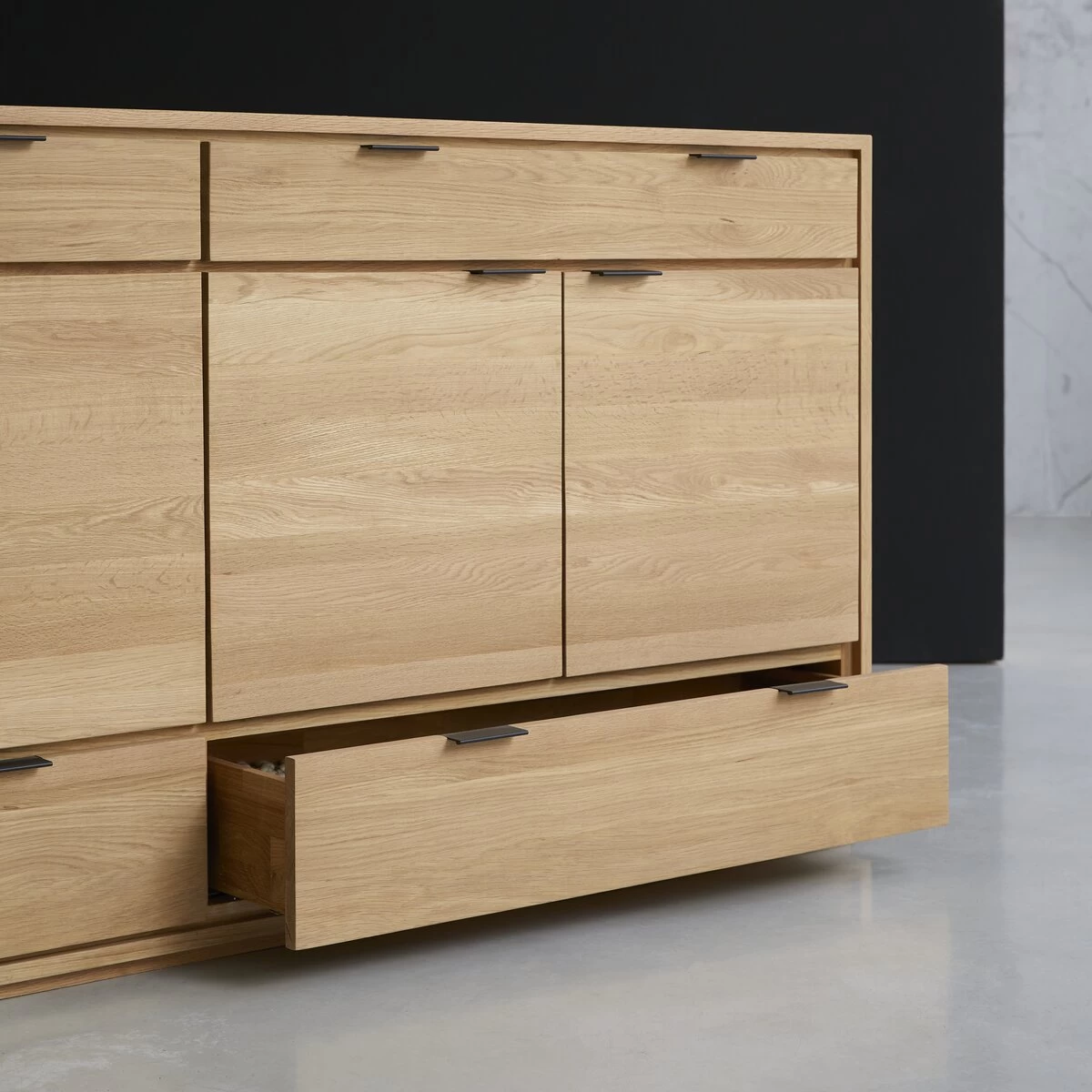 Senson - Buffet En Chêne Massif 200 Cm – Image 6