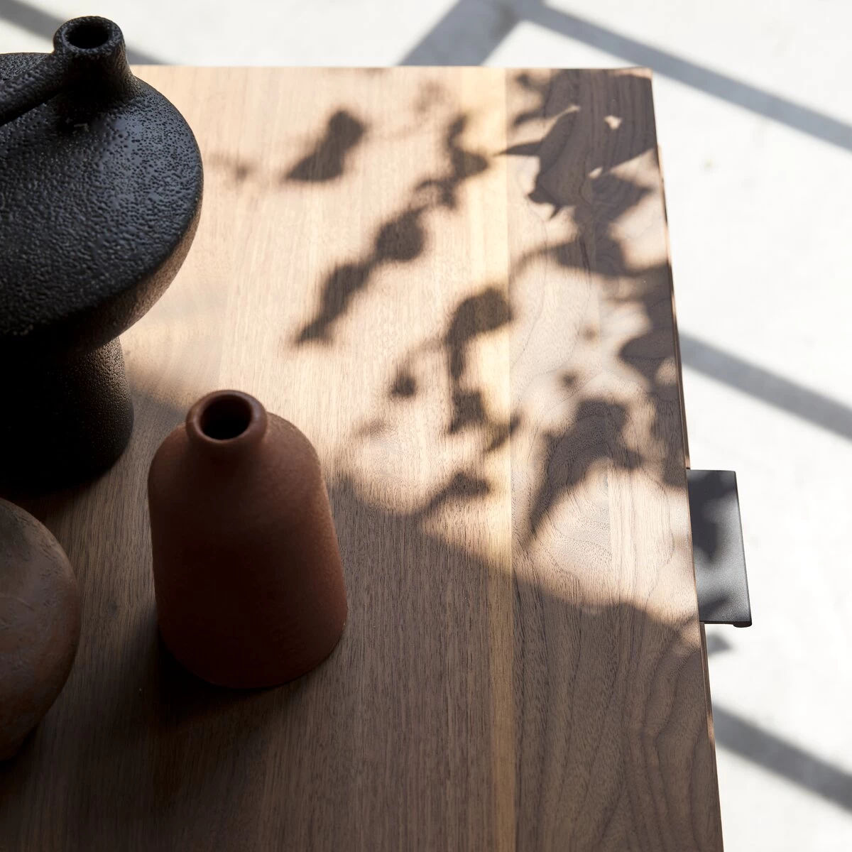 Senson - Buffet En Noyer Massif 120 Cm – Image 3