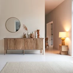 Hazel - Buffet En Pin Et Orme Massifs Recyclés 200 Cm