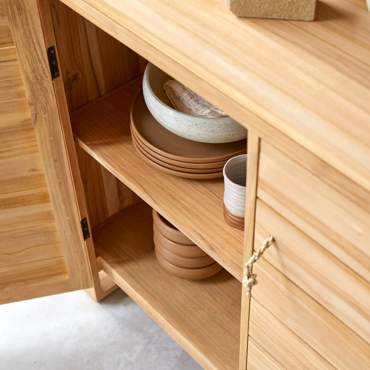 Minimalys - Buffet En Teck Massif 170 Cm – Image 5