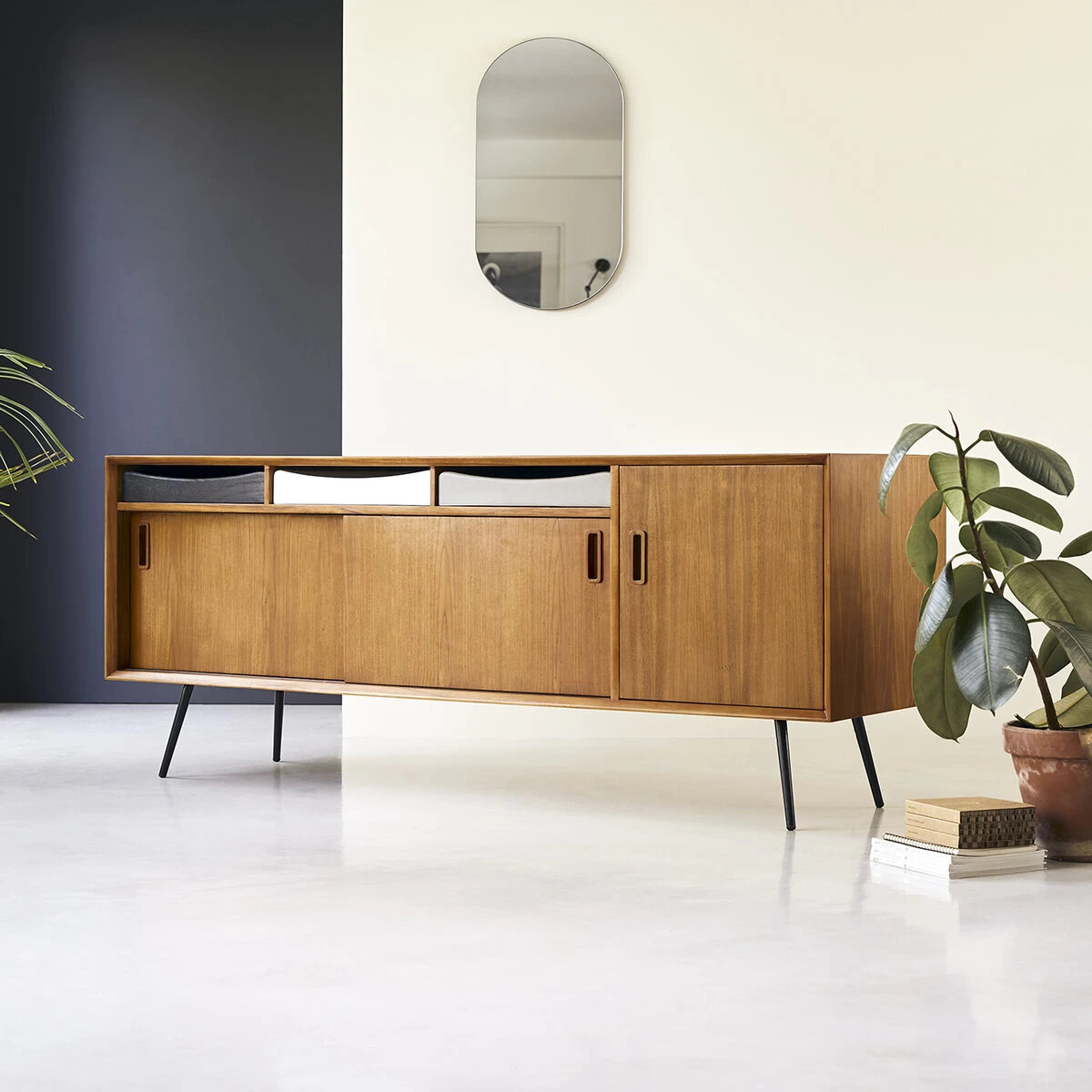 Ruben - Buffet En Teck 170 Cm – Image 2