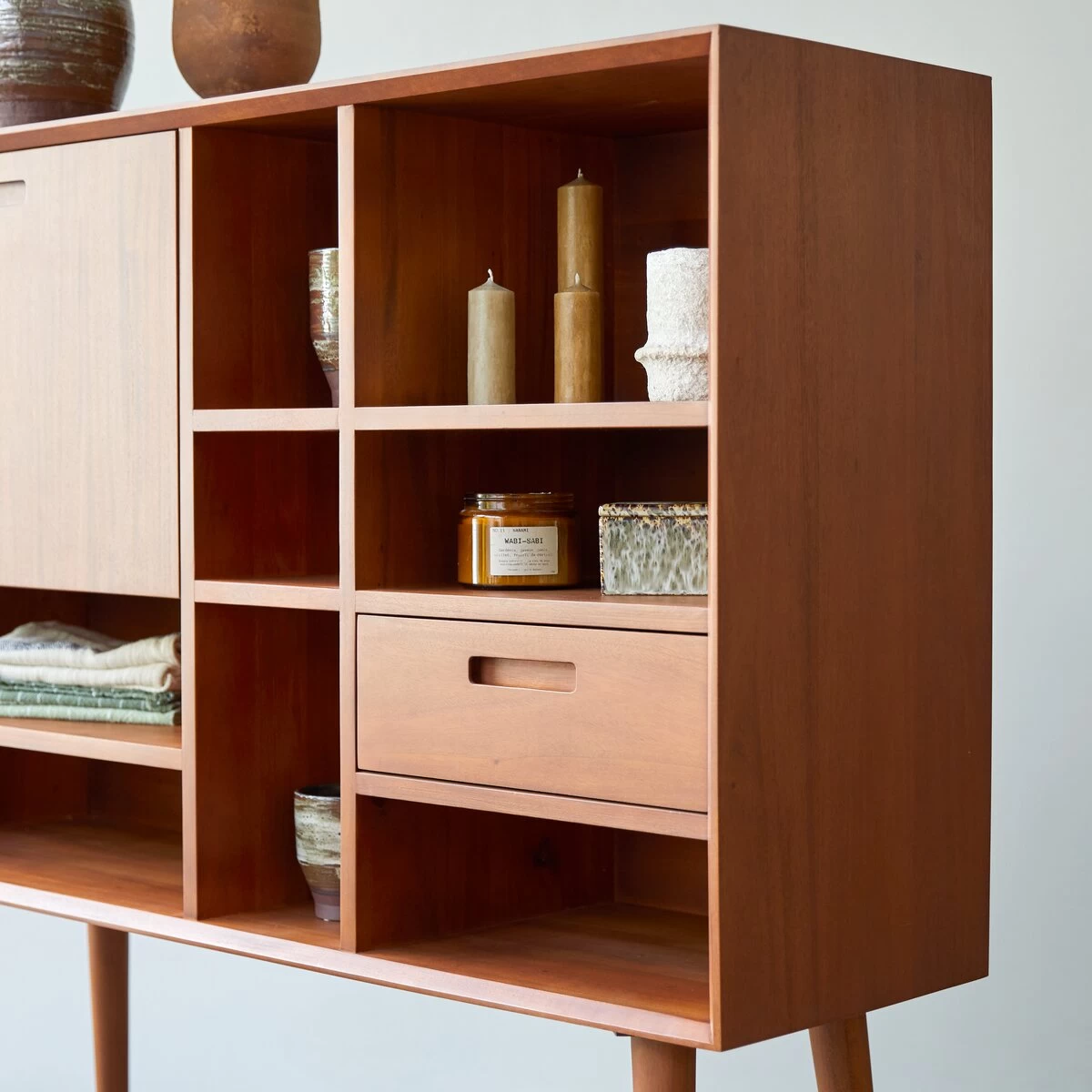 Magda 50's - Bureau En Acajou Massif – Image 2