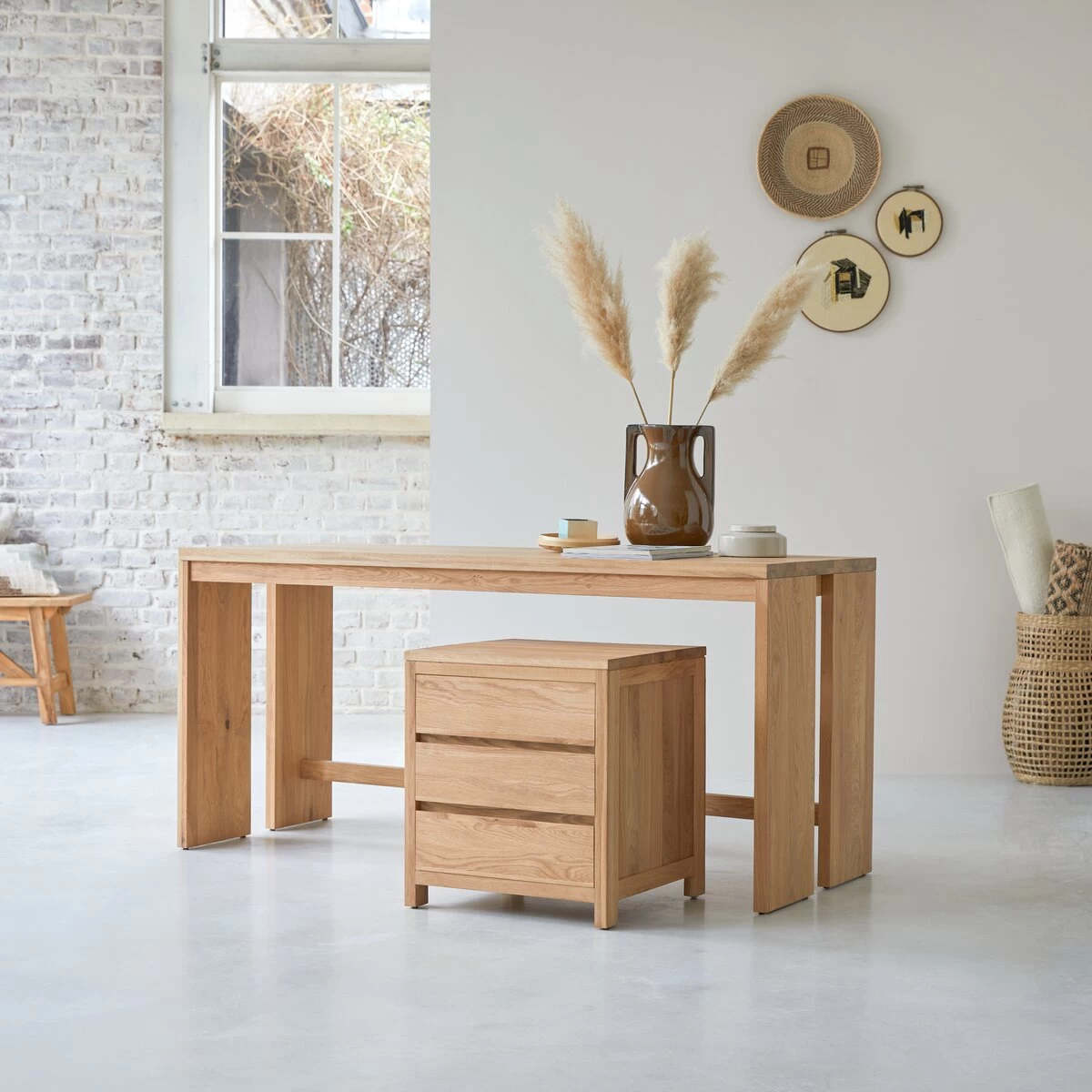 Eden - Bureau En Chêne Massif – Image 4