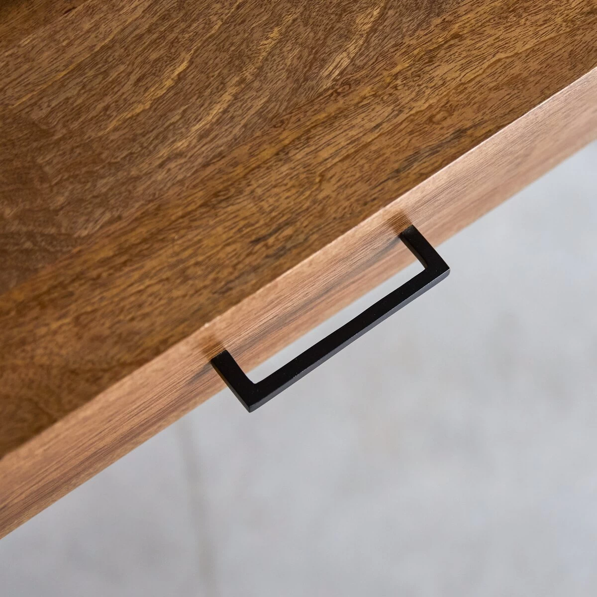 Hedda - Bureau En Manguier Massif Et Métal – Image 8