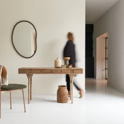 Kim - Bureau En Pin Et Orme Recyclés