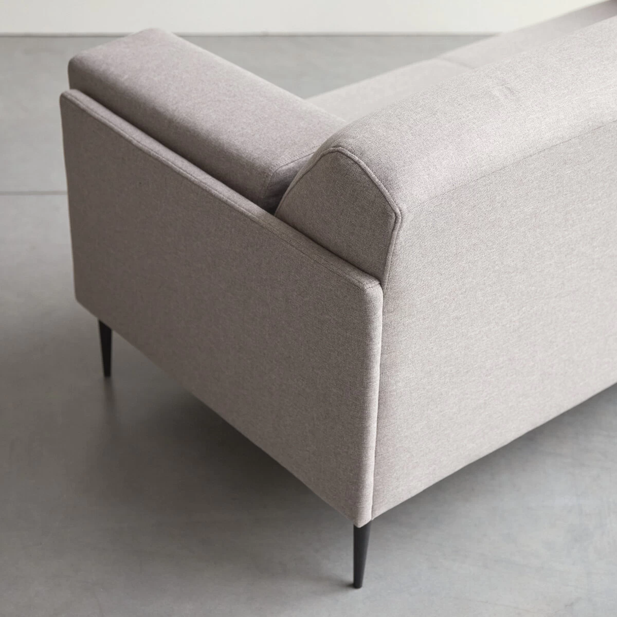 Finn - Canapé En Tissu Gris 3 Places – Image 2
