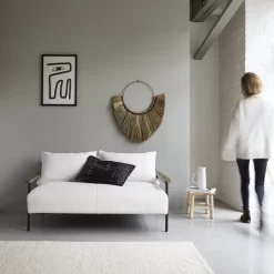 Alix - Canapé En Tissu, 2 Places