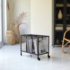 Industriel - Casier à Roulettes En Métal