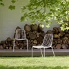 Arty - Chaise De Jardin En Métal White