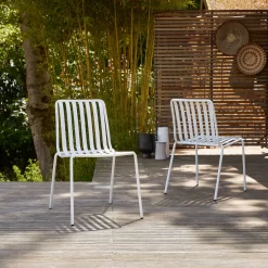 Gaby - Chaise De Jardin En Métal White