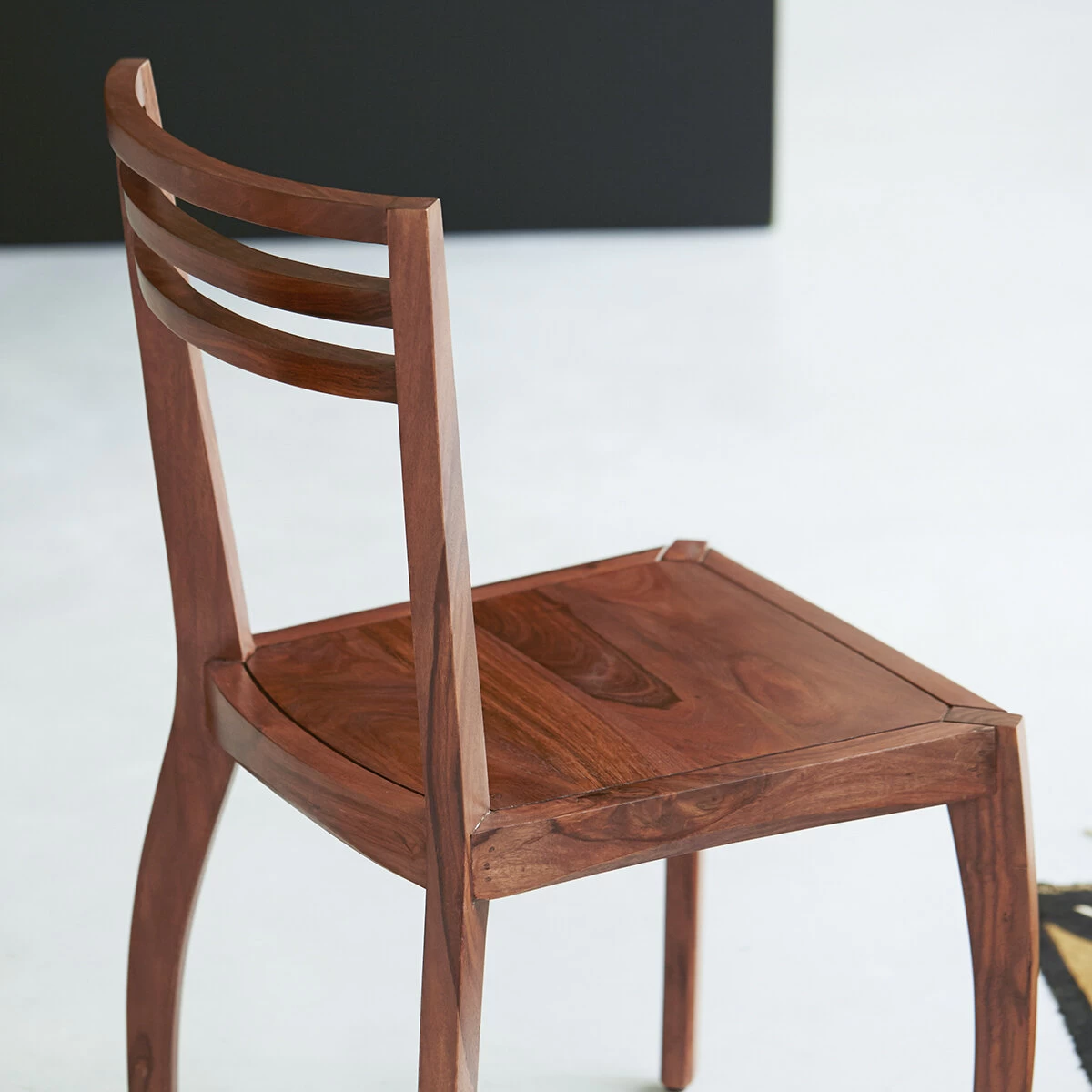 Luna - Chaise En Palissandre Massif – Image 2
