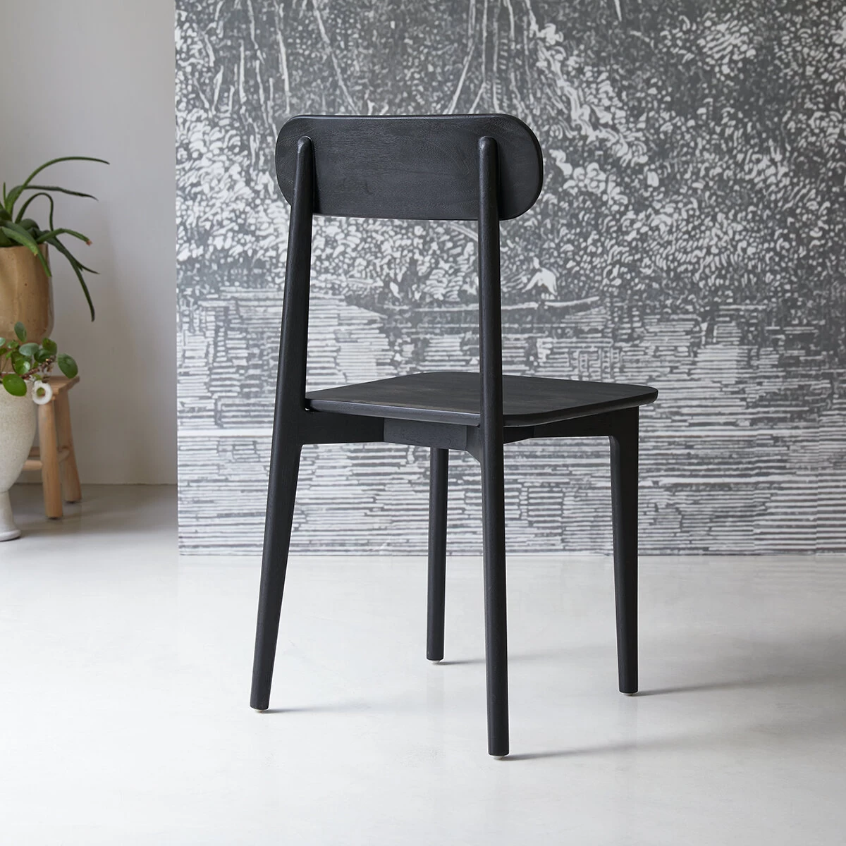 Jonàk - Chaise En Teck Massif Black – Image 5