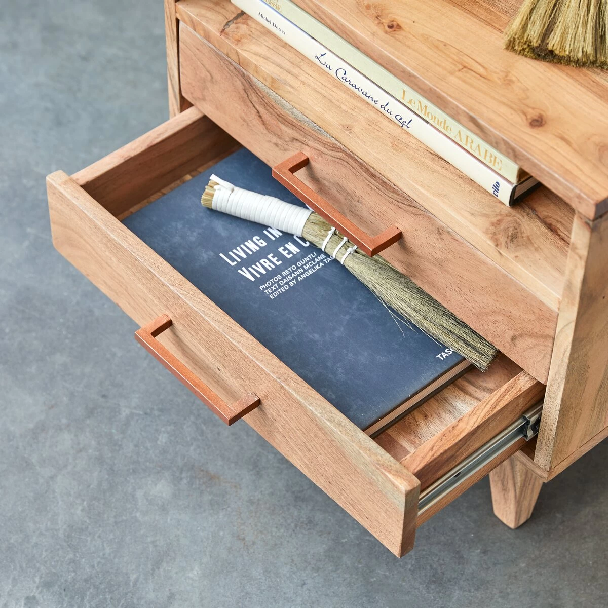 Oslo - Chevet En Acacia Massif – Image 2