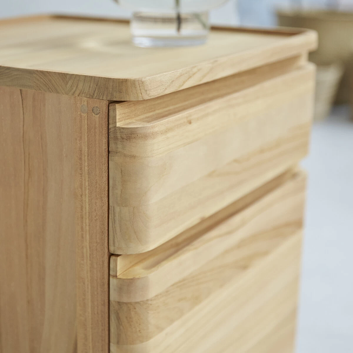 Nino - Chevet En Teck Massif – Image 5