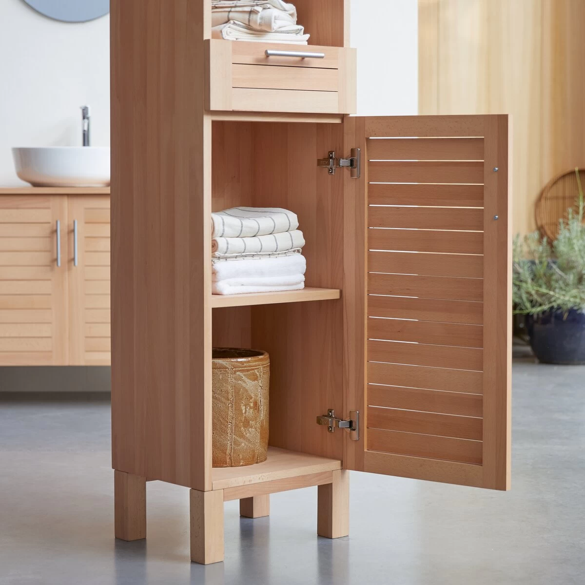 Soho - Colonne En Hêtre Massif – Image 3