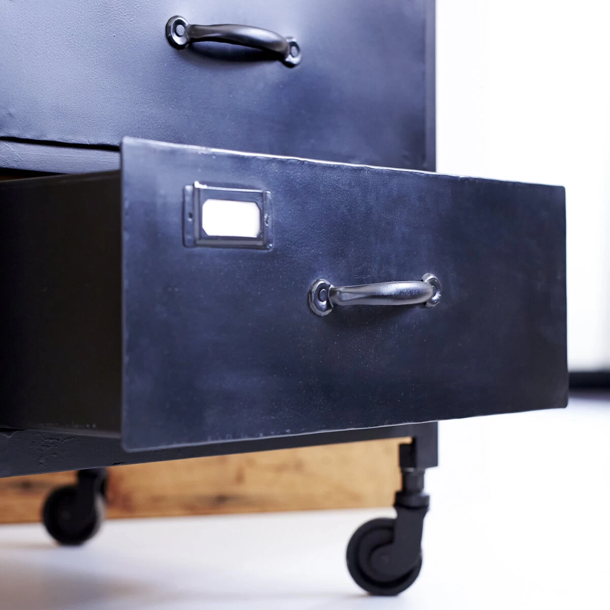 Industriel - Colonne En Manguier Et Métal – Image 5