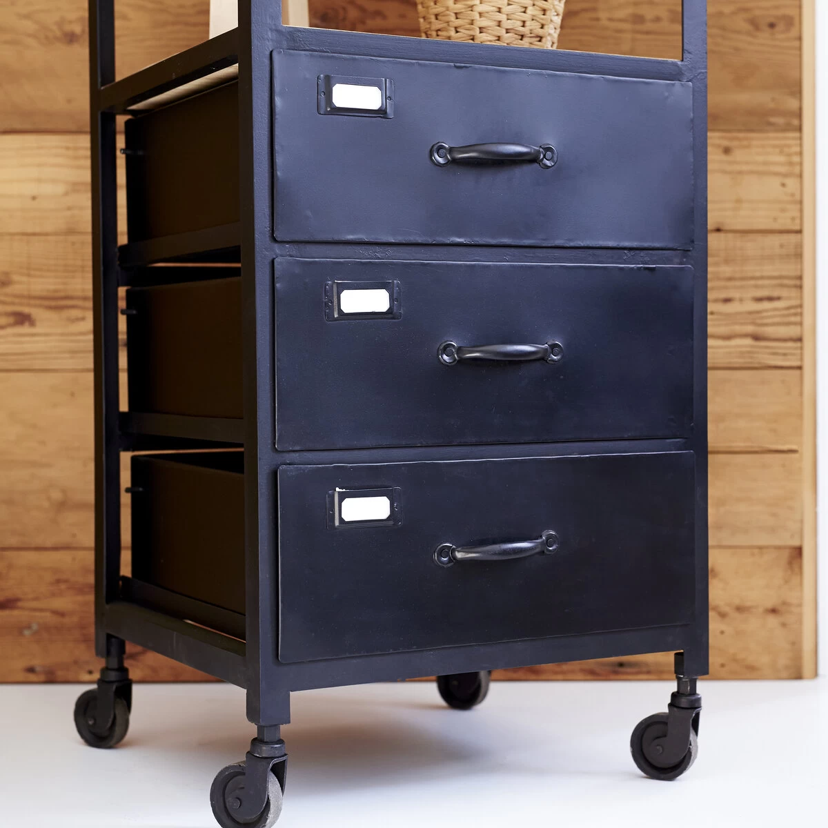 Industriel - Colonne En Manguier Et Métal – Image 7