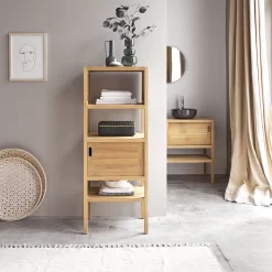 Arty - Colonne En Teck Massif